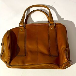Becci Stylish Tan Genuine Leather Handbag Uruguay VINTAGE Messenger Bag Purse